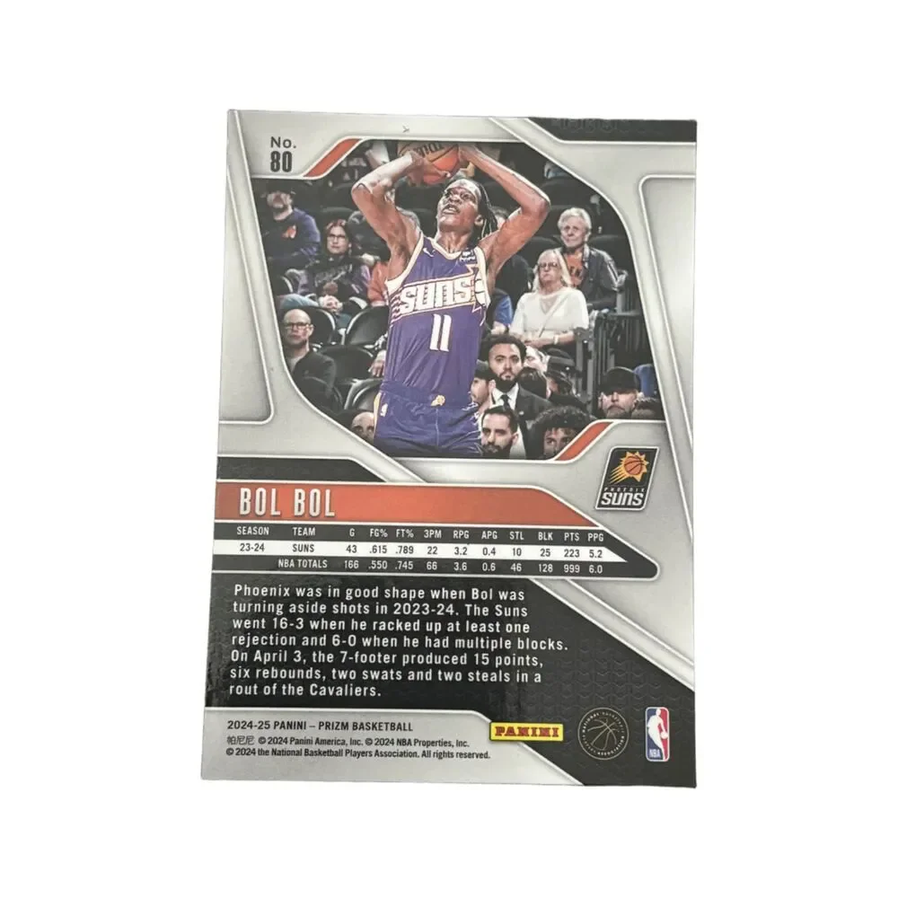 2024-25 Panini Prizm Bol Bol Choice Red Prizm /88 #80